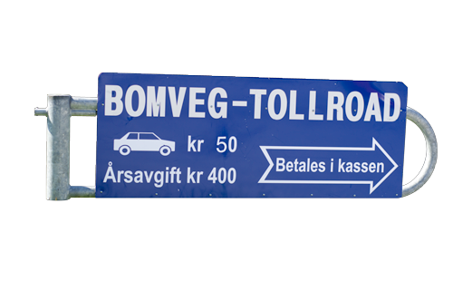 Skilt Rallarvegen